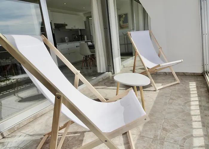 Pgh N29-a 50m De La Plage, Vue Mer, Parking Prive Lägenhet